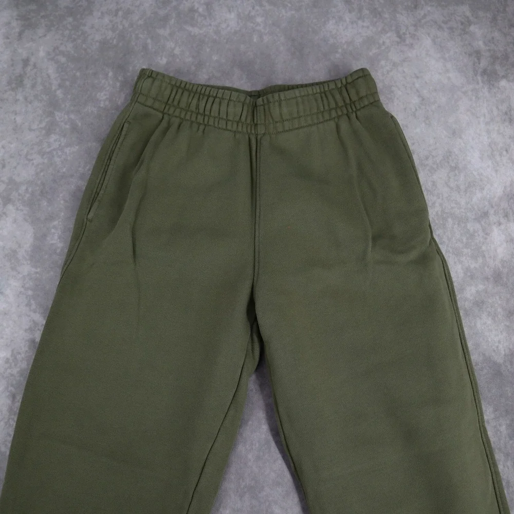 Lacoste Sweatpants Joggers Mens 34 Olive Green Embroidered Logo French Athletic